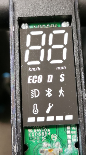 Armaturenbrett des E Scooter E9/E9pro/E9MAX/E9TMAX