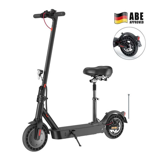 E9MAX E-Scooter Mit Sitz (ABE, eKFV)